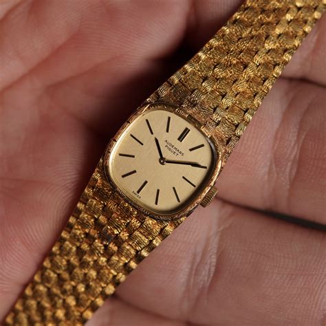 audemars piguet platinum watch|Audemars Piguet vintage gold watch.